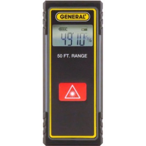 General Tools & Instruments Co. General Tools Laser Distance Measure, 50ft. LDM1